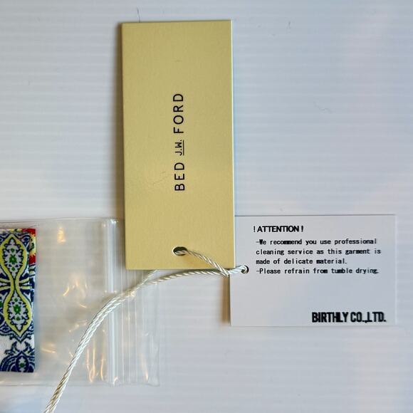 Bed J.W. Ford Men’s Tricolor Paisley Shirt Size 3 - Picture 5 of 7